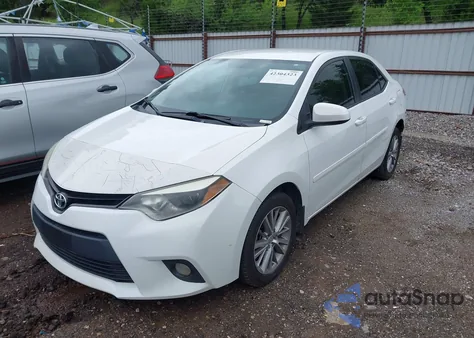 2014 Toyota Corolla Le Plus из США, поврежденный, VIN 5YFBURHE9EP005860
